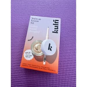 Kulfi You're An Eyecon: Kajal Eyeliner & Zari Eyes Eyeshadow Makeup Set NEW